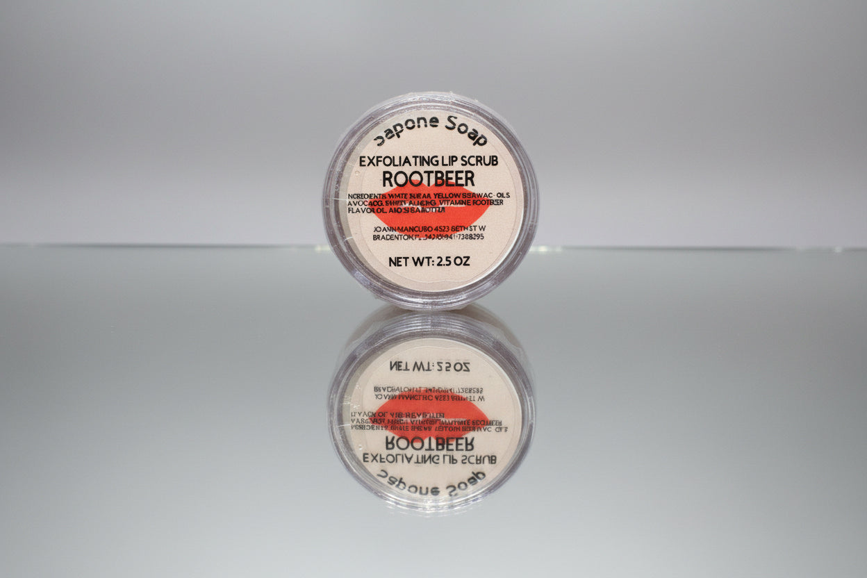 Sapone’s Root Beer Lip Scrub