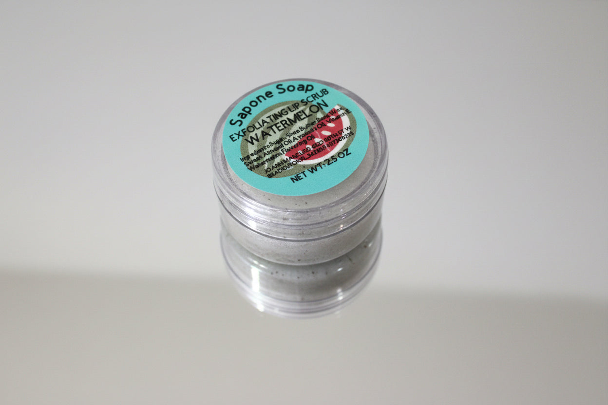 Sapone’s Watermelon Flavored Lip Scrub