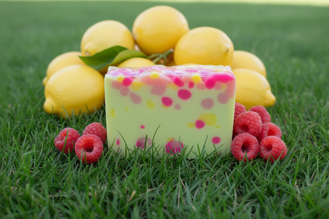 Raspberry Lemonade Cold Process Soap