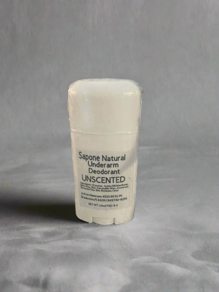 Unscented Sapone's Deodorant