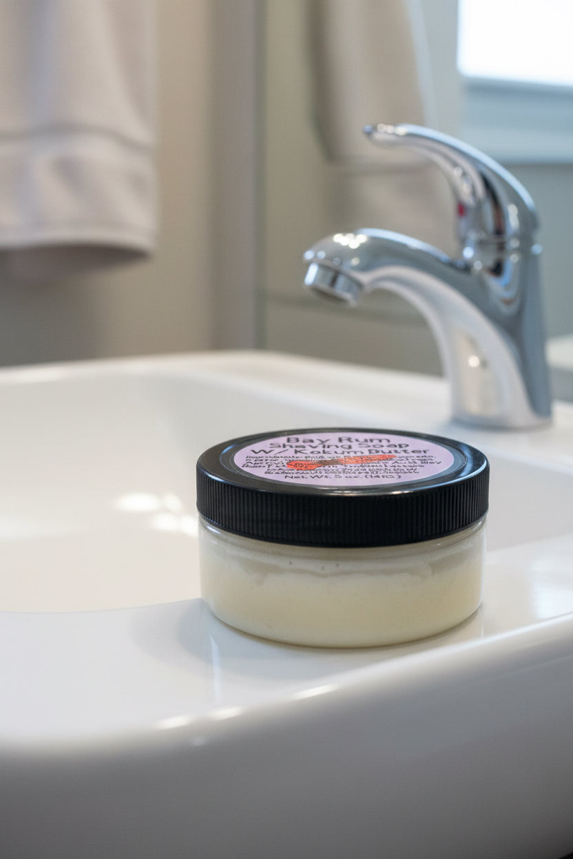 Sapone’s Bay Rum Shaving Soap