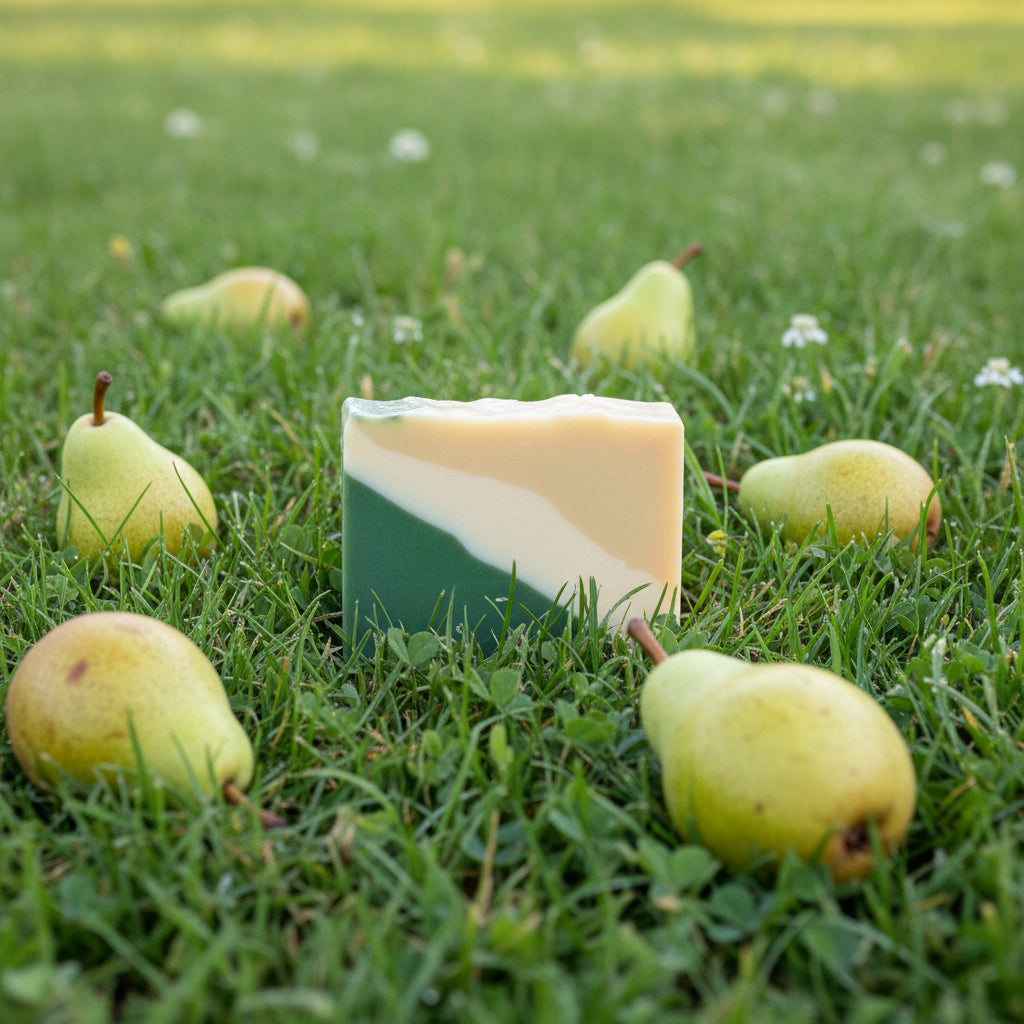 Sapone’s Juicy Pear Cold Processed Soap 2