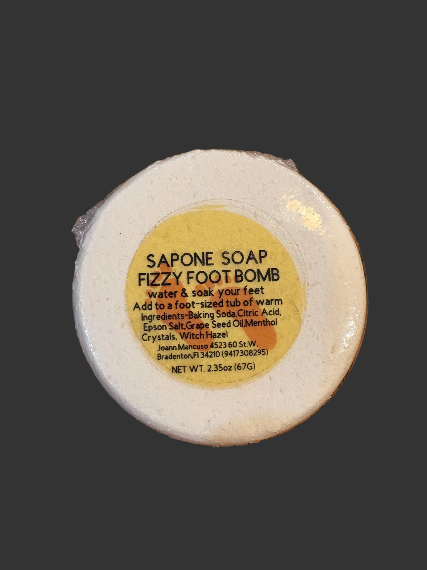 Sapone’s Soap Fizzy Foot Bomb