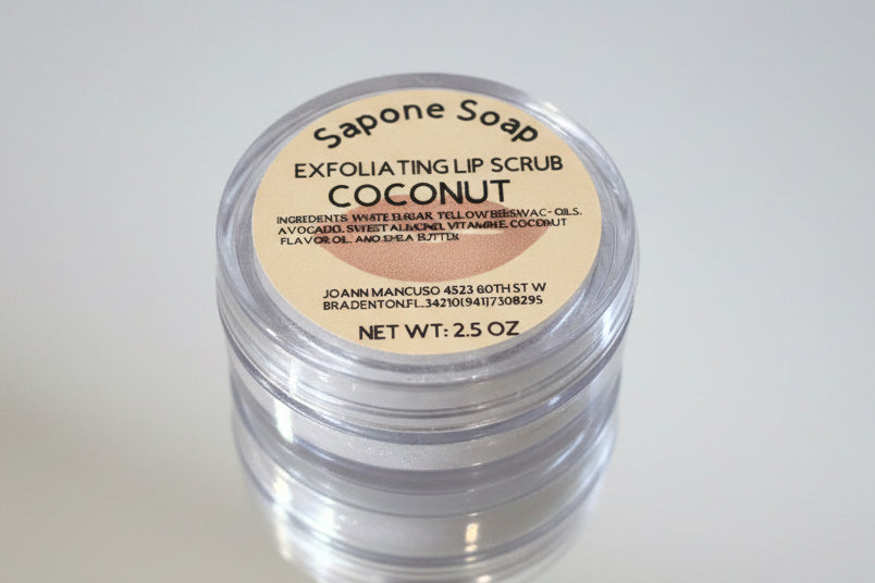 Sapone’s Coconut Lip Scrub