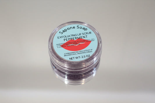Sapone’s Peppermint Lip Scrup