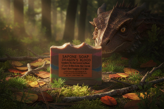 Sapones Dragons Blood Cold Process Soap