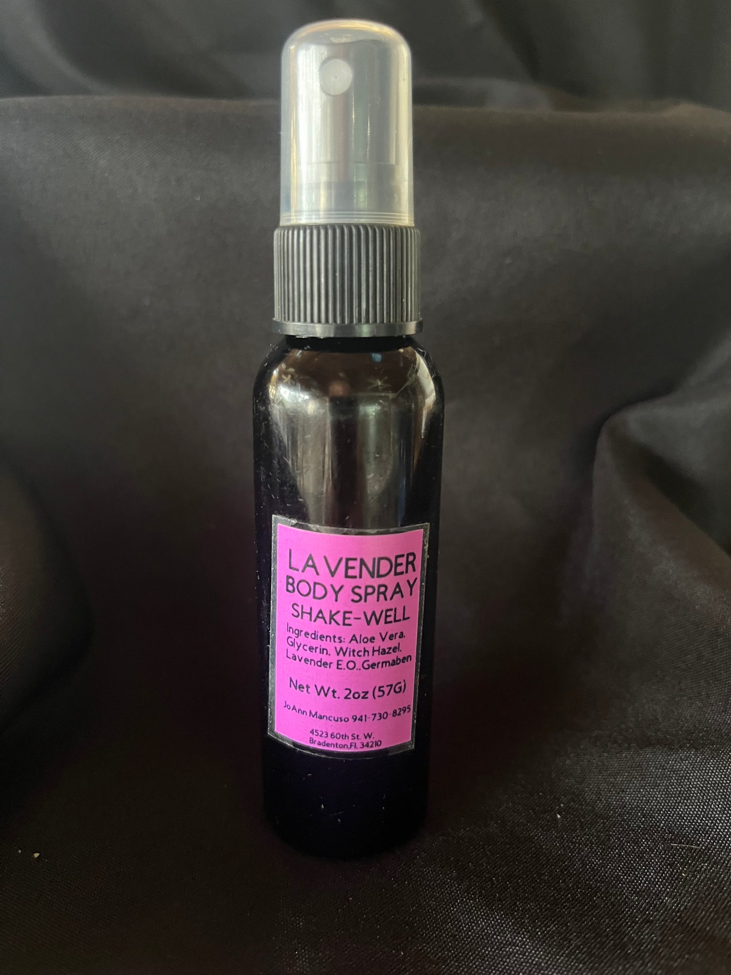 Lavender Essential Oil Body Spray