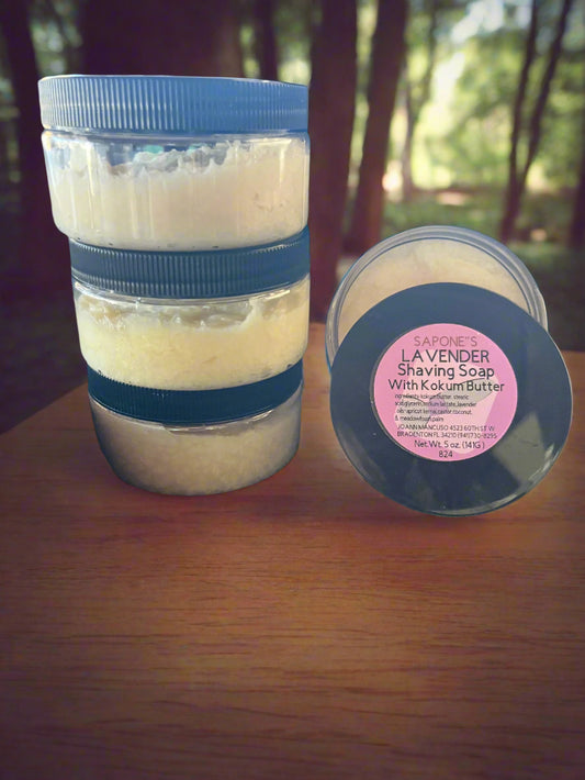 Lavender essential Oil Shaving Soap