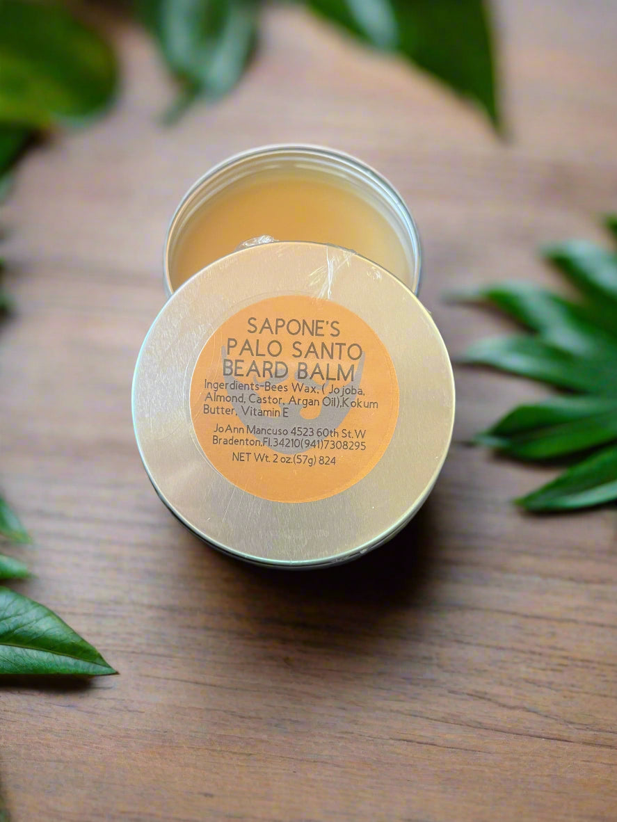 Sapone's Tobacco and Bay Leaf Beard Balm