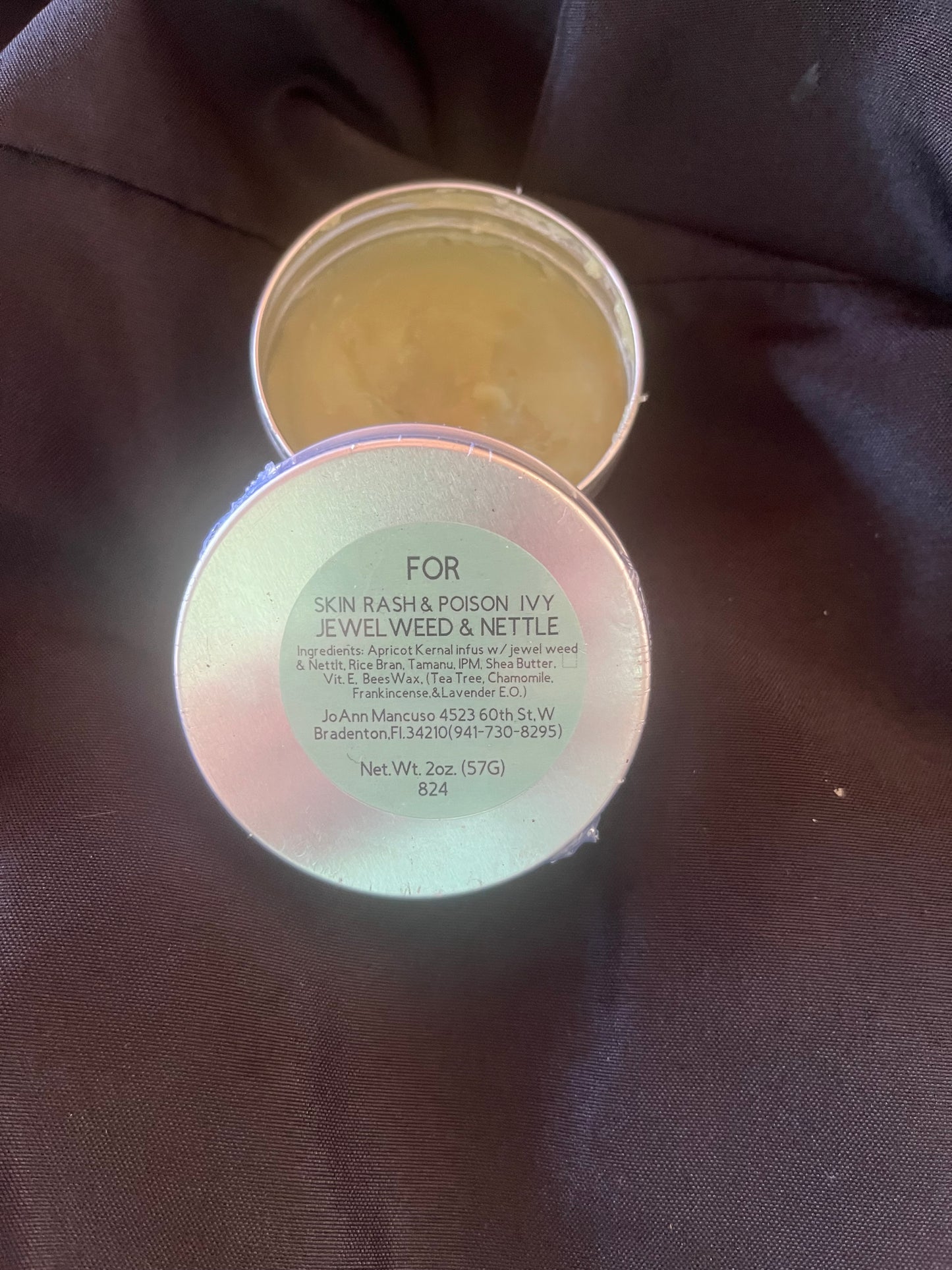 Jewelweed and Nettle Salve