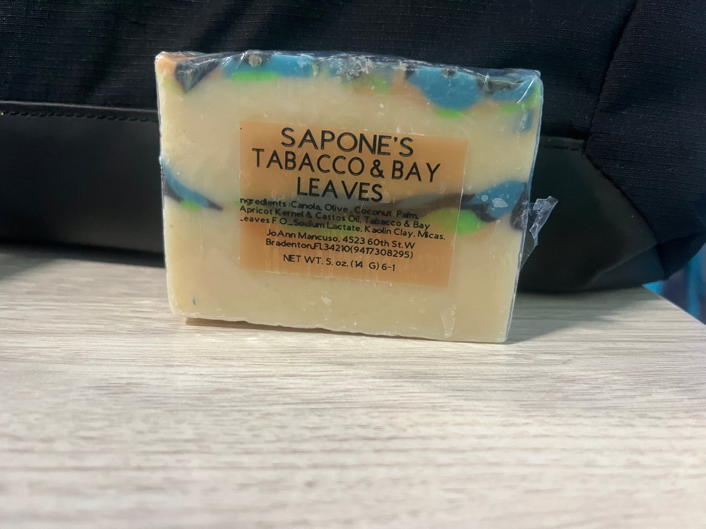 Tobacco and Bay Leaf Cold Process Soap